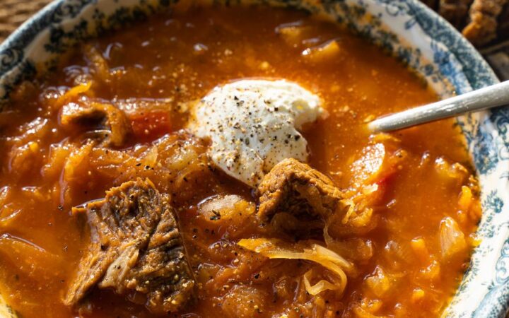shchi russian cabbage soup recipe
