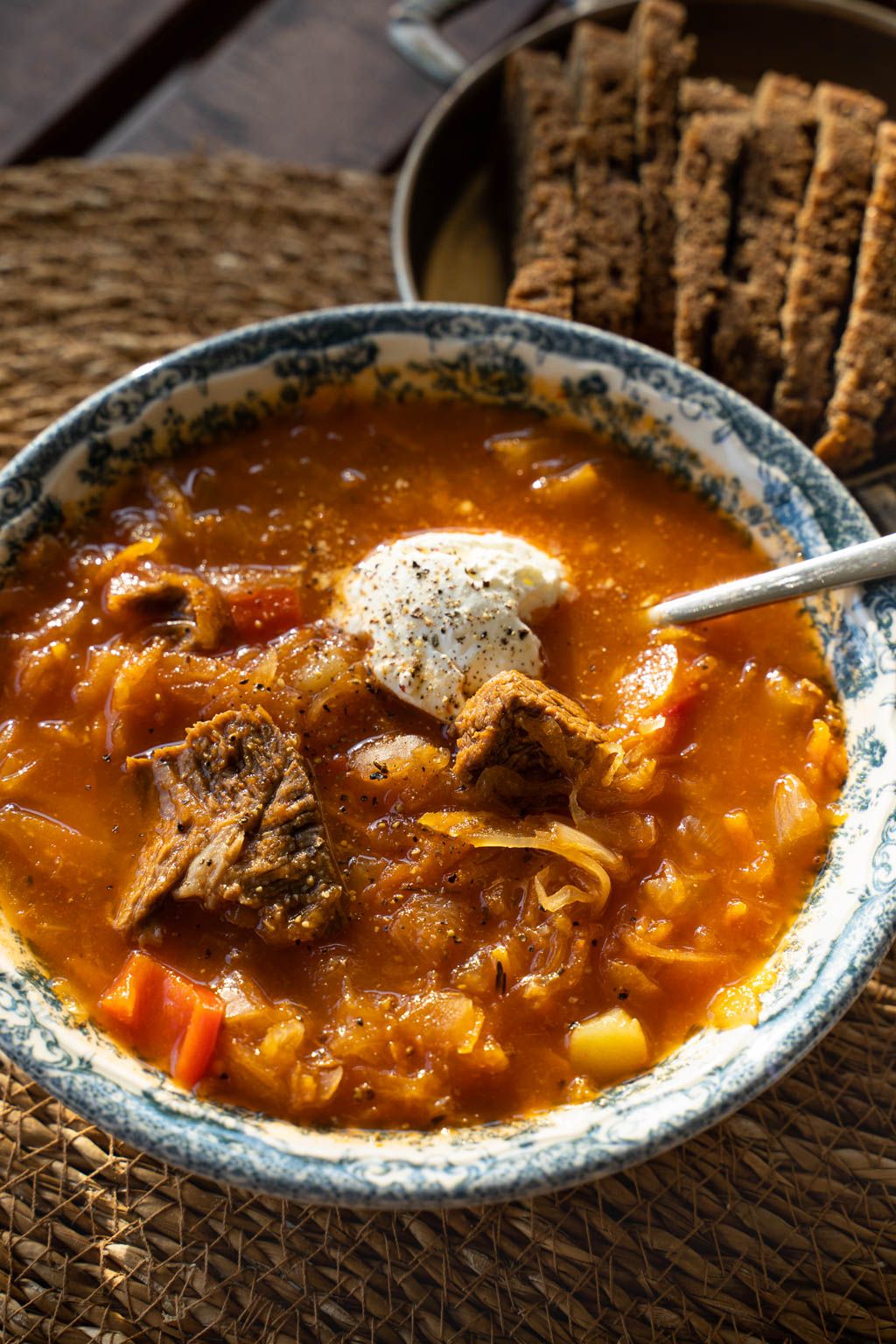 Shchi Russian Cabbage Soup