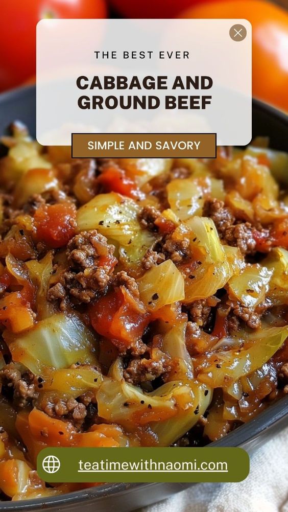 hamburger and cabbage recipes simple