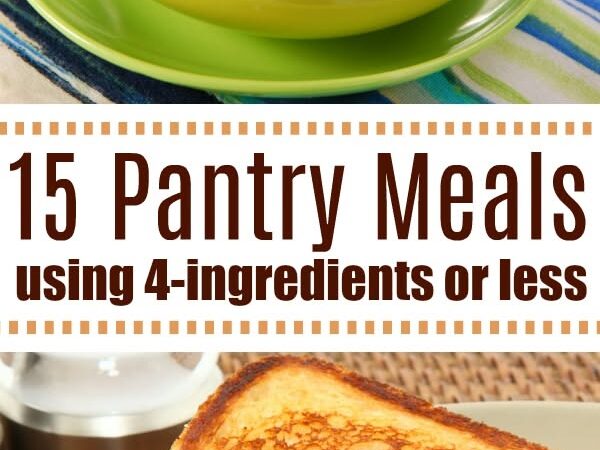 easy pantry meal ideas