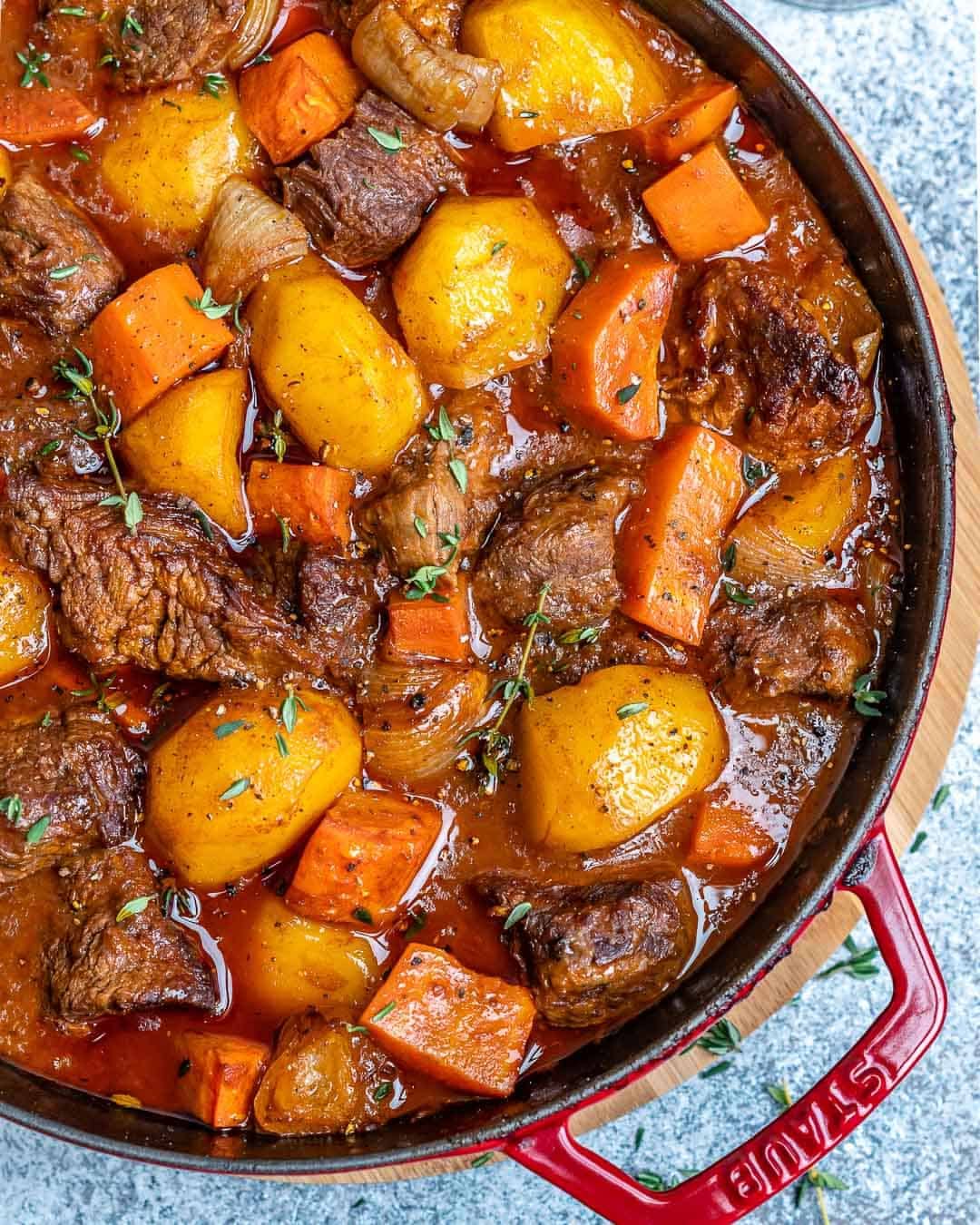 Homemade Meat Stew Dish