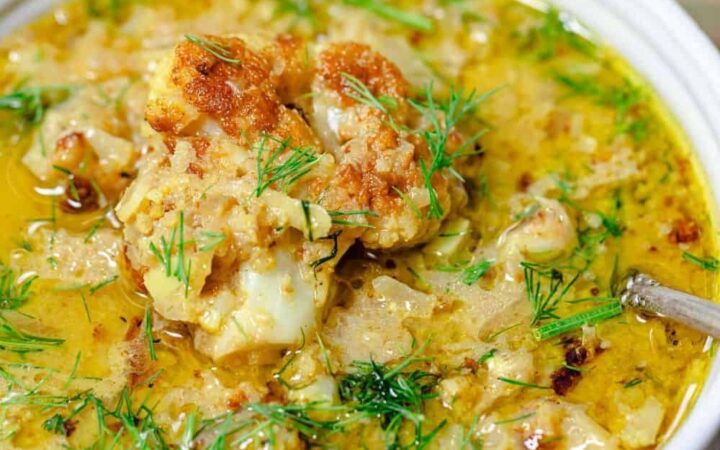 cauliflower soup recipe