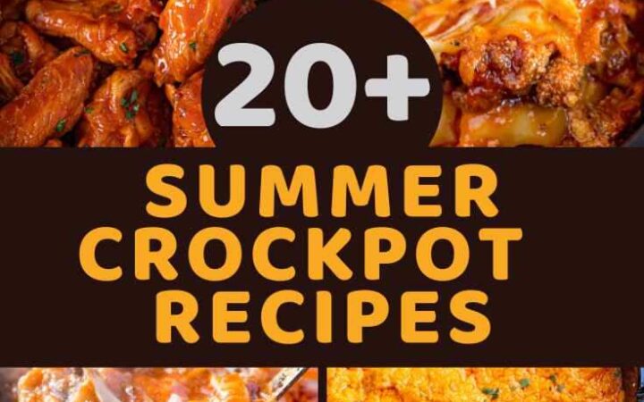 easy summer crockpot meals healthy