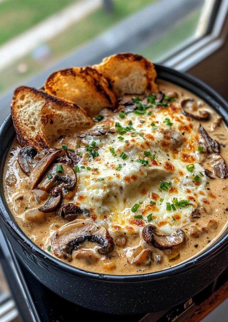 Raw Mushroom Soup