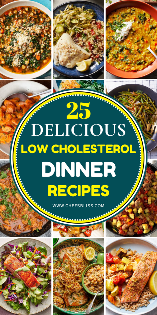 low cholesterol dinner recipes