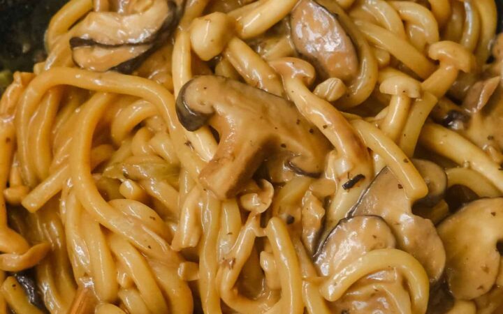 mushroom udon recipe