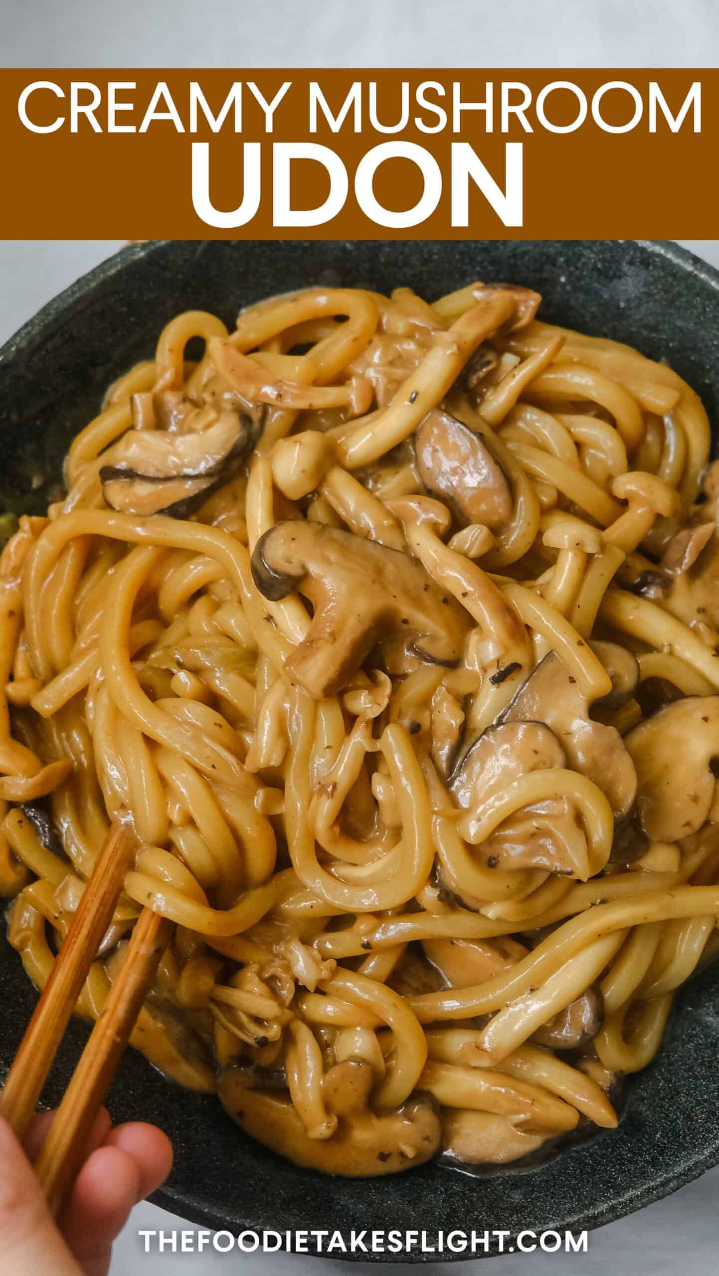 Mushroom Udon Recipe