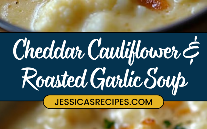 creamy roasted cauliflower soup recipe