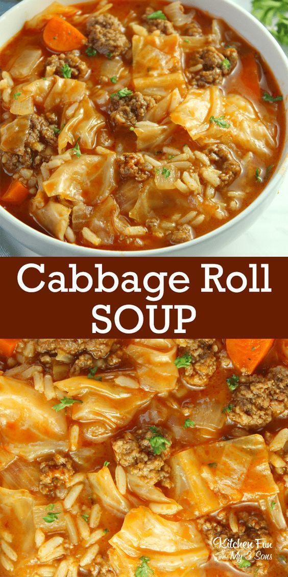 Leftover Cabbage Soup