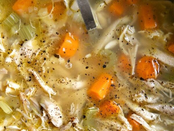 whole chicken soup recipe