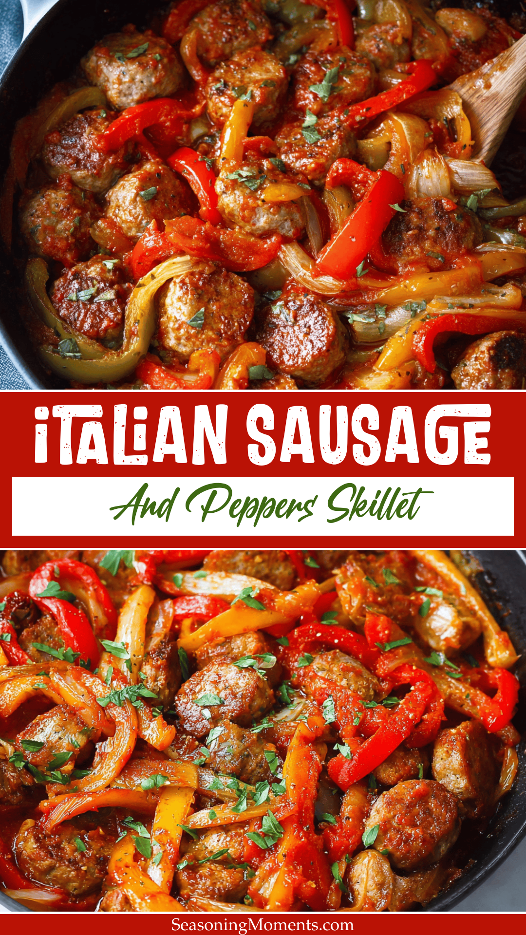 Hot Italian Sausage and Peppers
