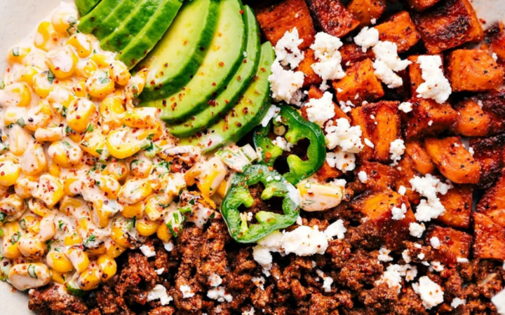 sweet corn beef bowl recipe