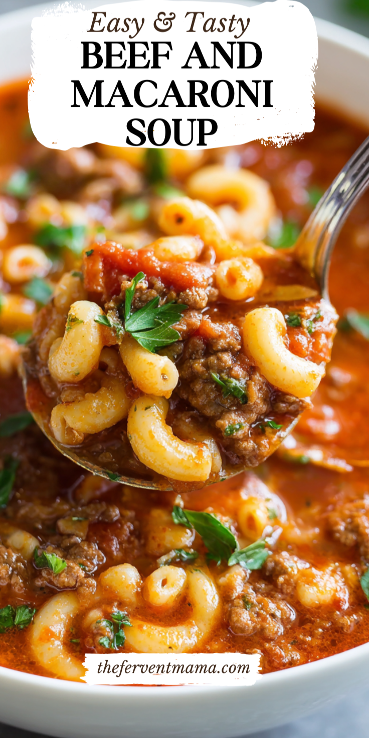 Macaroni Beef Stew