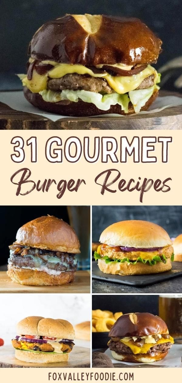 Homemade Gourmet Burgers