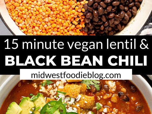 lentil bean chili recipe