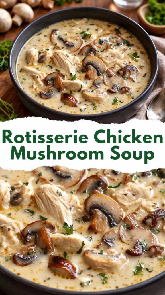 hearty mushroom soup recipe