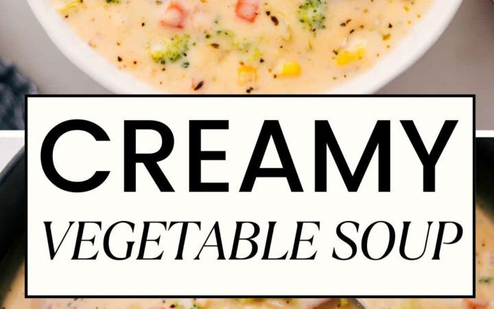 creamy vegetarian soup recipe