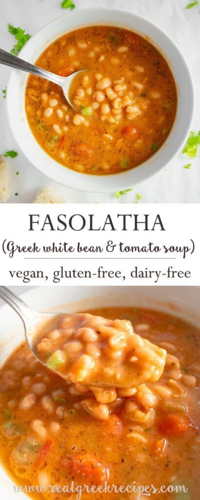 Greek bean soup recipe